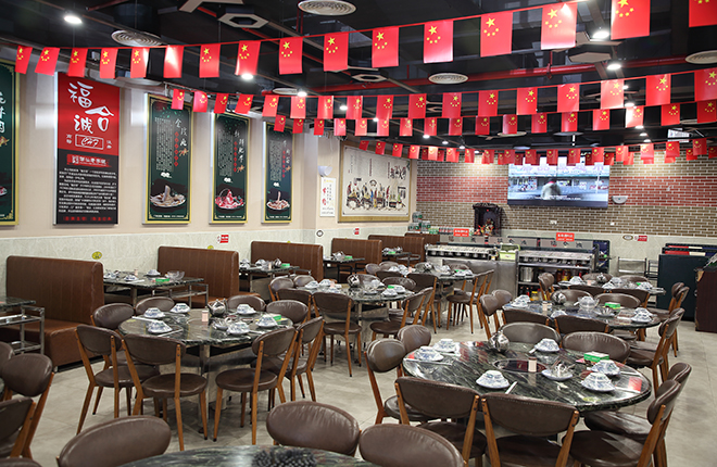 餐厅大堂用餐环境